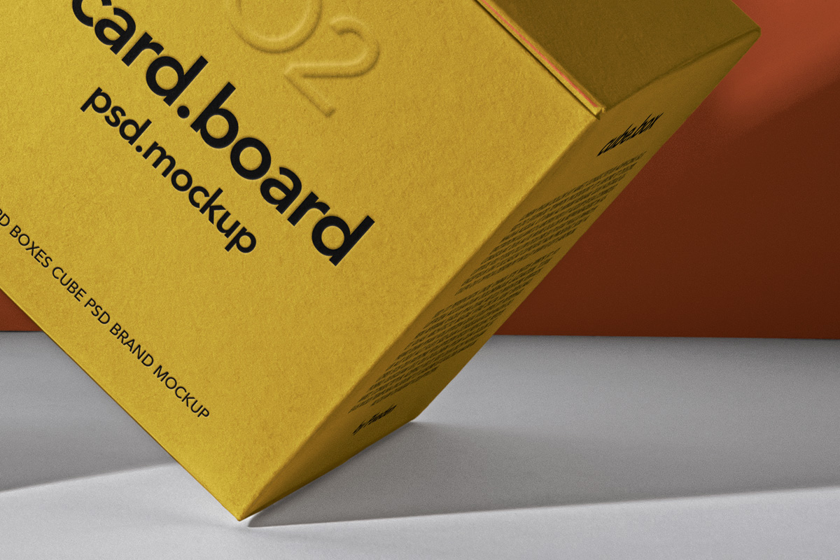 Psd Packaging Product Box Mockup