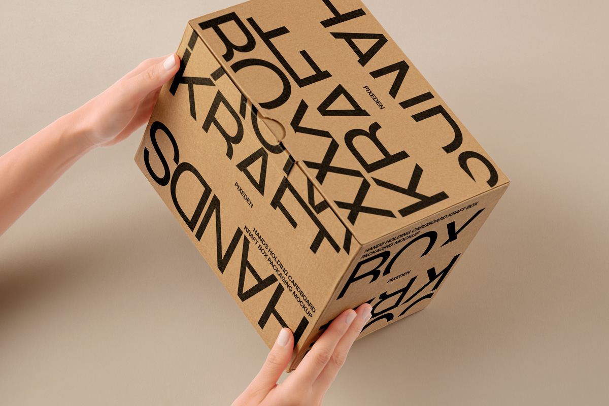 cardboard box packaging design