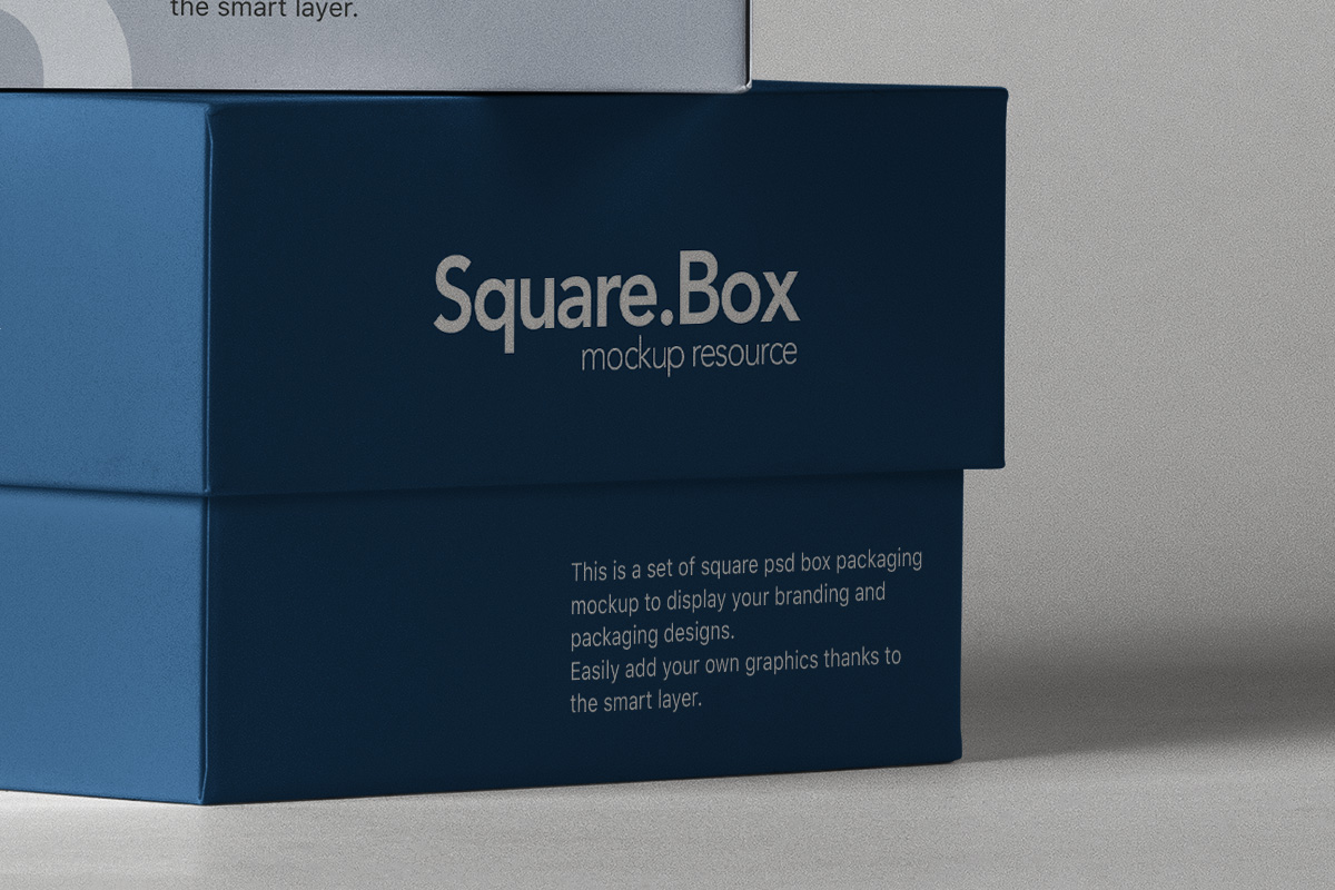 Download Psd Small Square Boxes Mockup | Psd Mock Up Templates ...