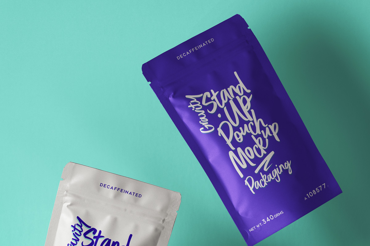 Download Stand Up Psd Pouch Packaging Mockup Psd Mock Up Templates Pixeden