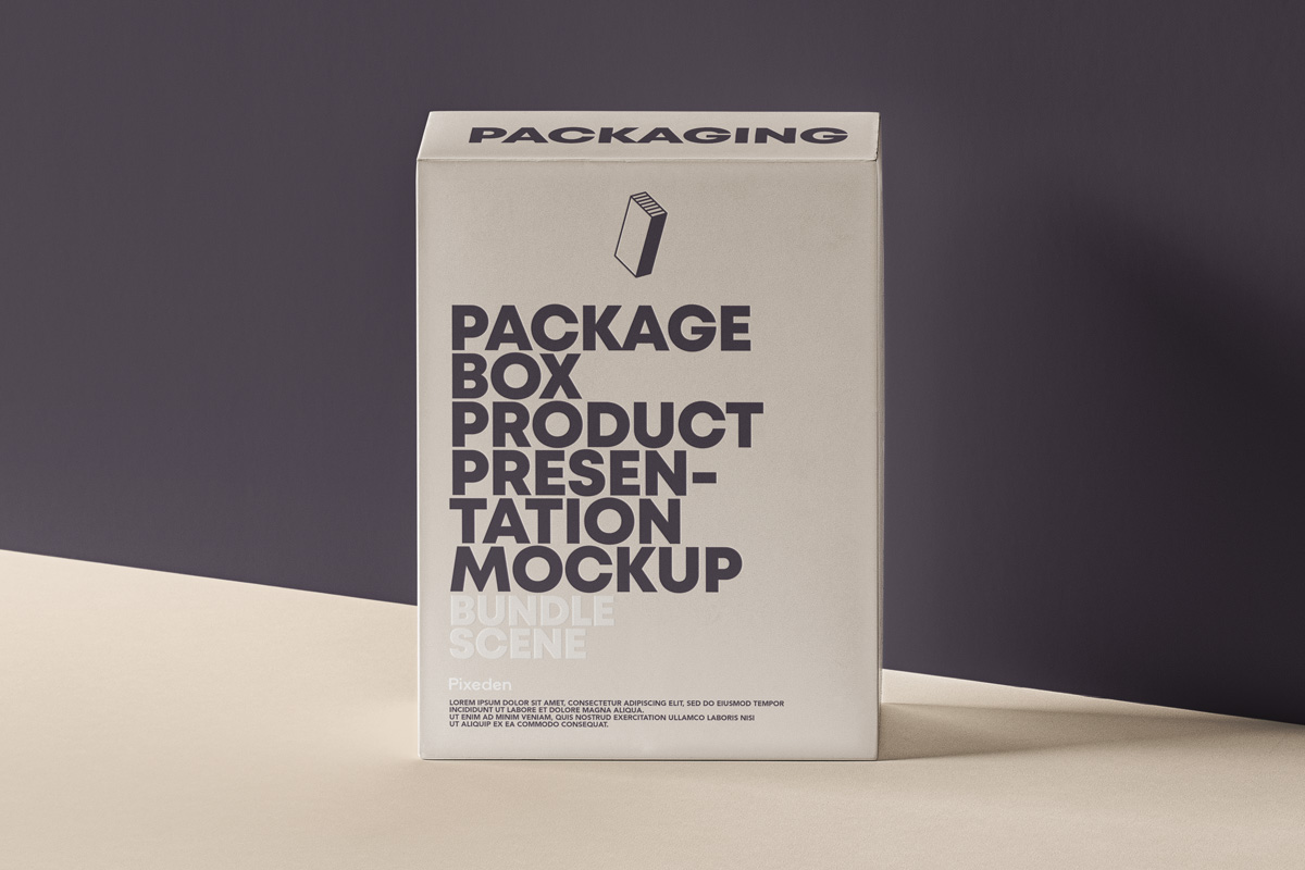 Download Psd Product Packaging Box Mockup Psd Mock Up Templates Pixeden
