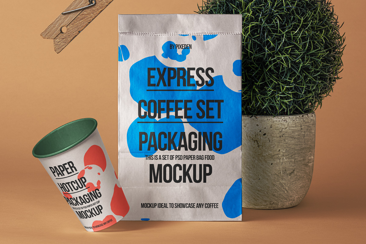 Download Psd Paper Bag Mockup Showcase | Psd Mock Up Templates | Pixeden