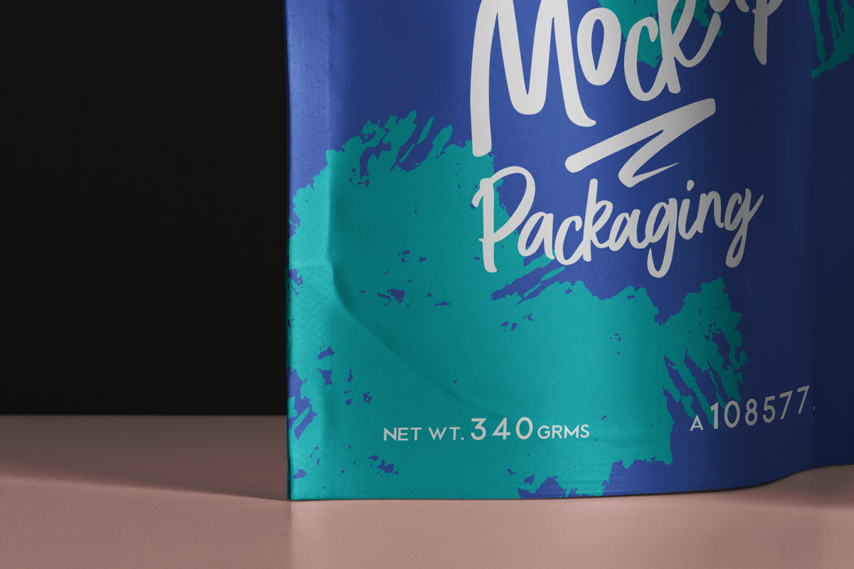 Psd Pouch Packaging Mockup Set Psd Mock Up Templates Pixeden