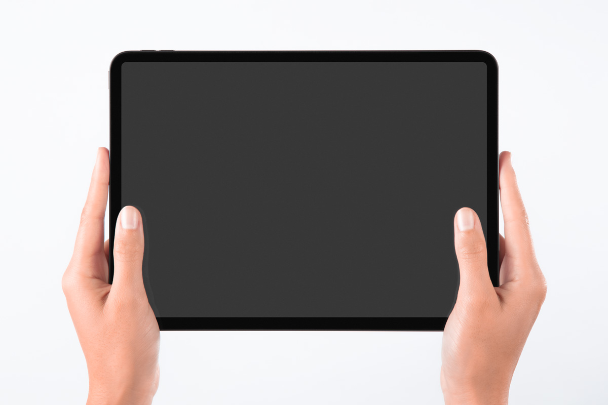 006-holding-hands-ipad-pro-tablet-device-screen-app-ui-web-graphic-free ...
