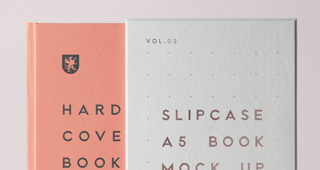 Psd Slipcase Book Mockup Vol2 | Psd Mock Up Templates | Pixeden