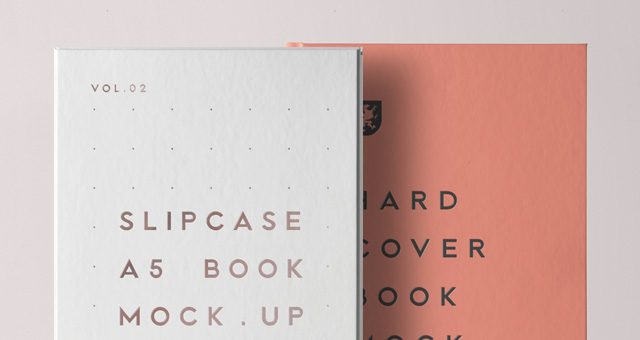 Psd Slipcase Book Mockup Vol2 | Psd Mock Up Templates | Pixeden